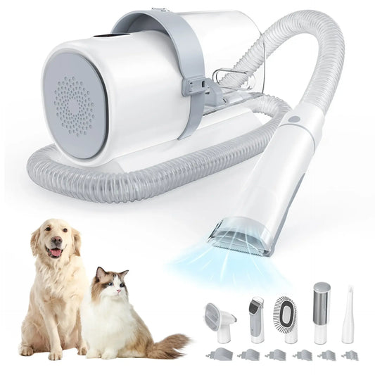 Professional Pet Grooming Clippers with 2.5L Cup, 3 Suction Modes - W2201P195331